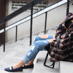 Signature 8 jeans worn for London fashion week